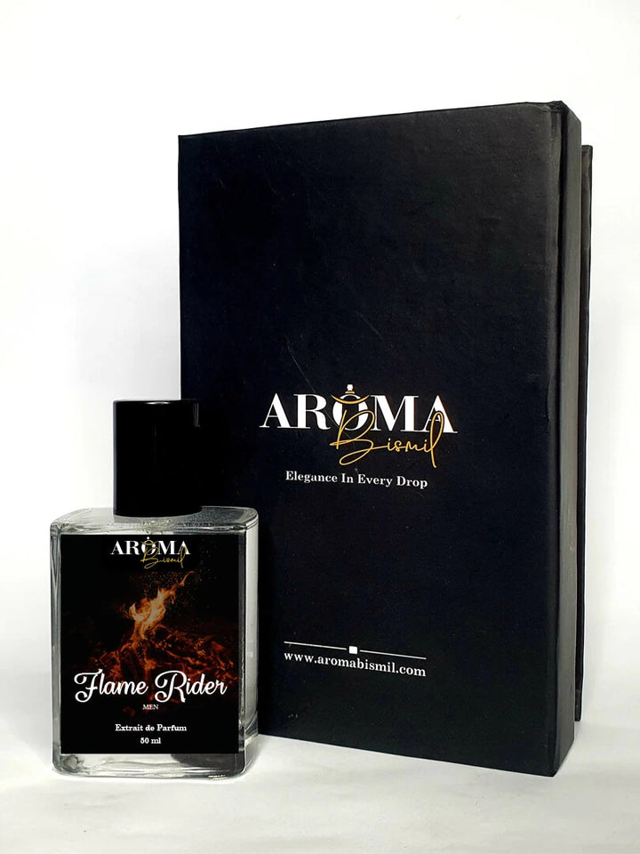 Flame Rider perfume with box by Aroma Bismil inspired by Eros Flame