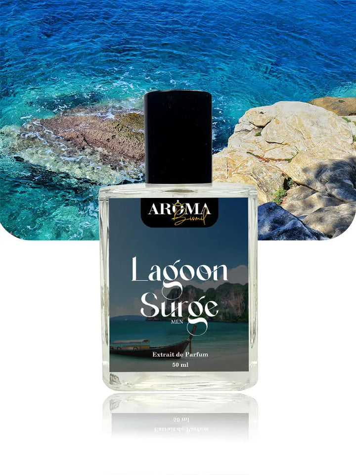 Lagoon Surge perfume by Aroma Bismil inspired by Bvlgari Aqva
