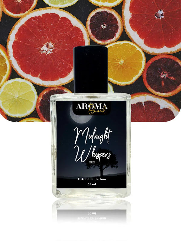 Midnight Whispers perfume by Aroma Bismil inspired by Bleu de Chanel